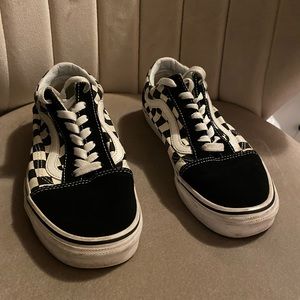 Checkered vans